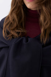 Full Coat with Front Tie Detail